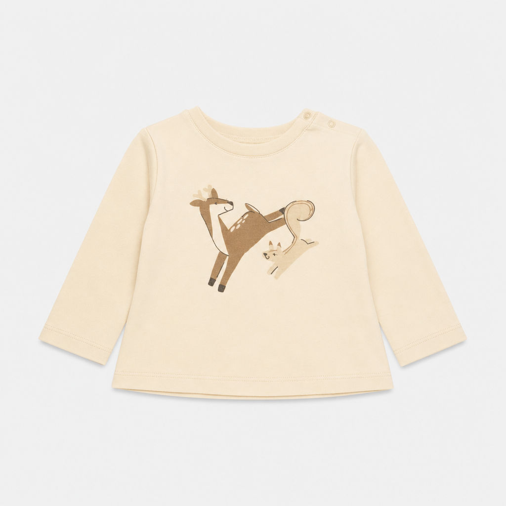 Maglietta maniche lunghe - Bambino - 50 - 59 < 3 mesi