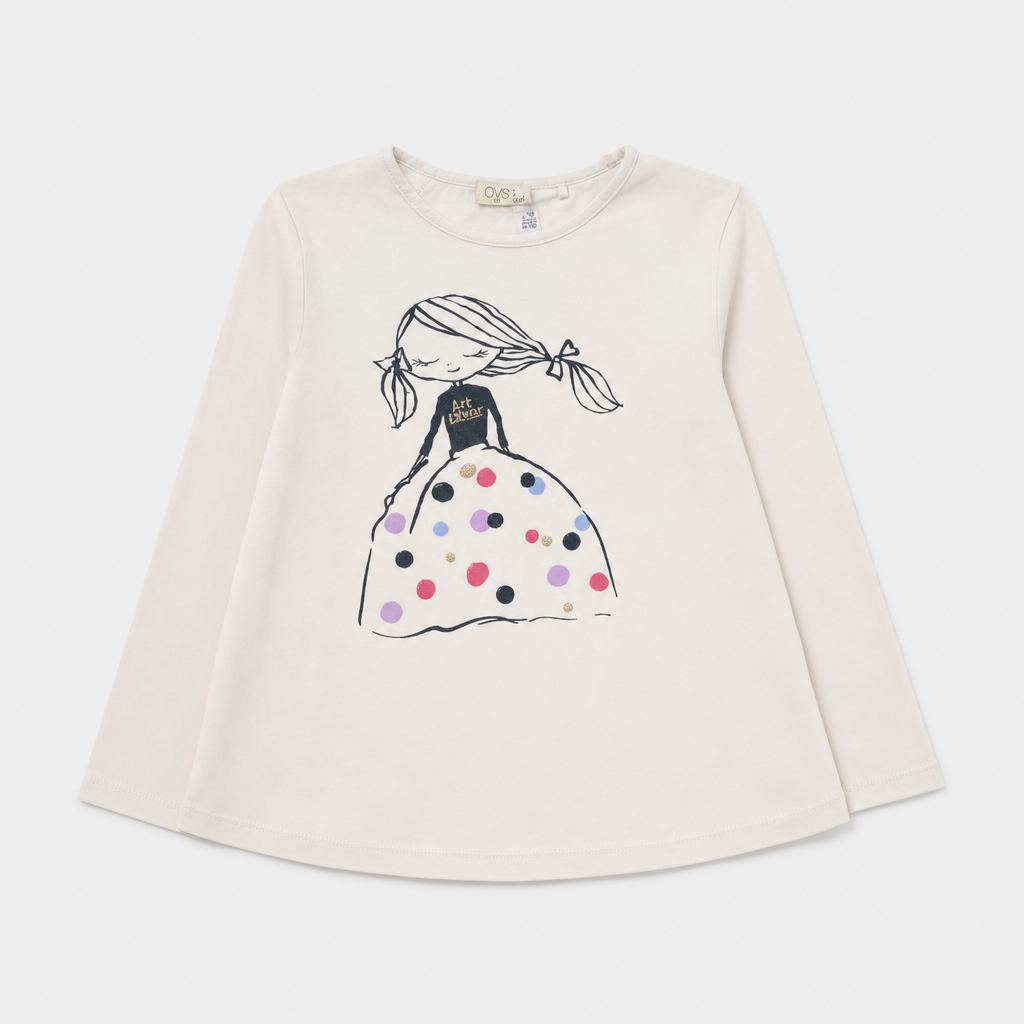 Maglietta maniche lunghe - Bambina - 126 - 131 | 8 anni