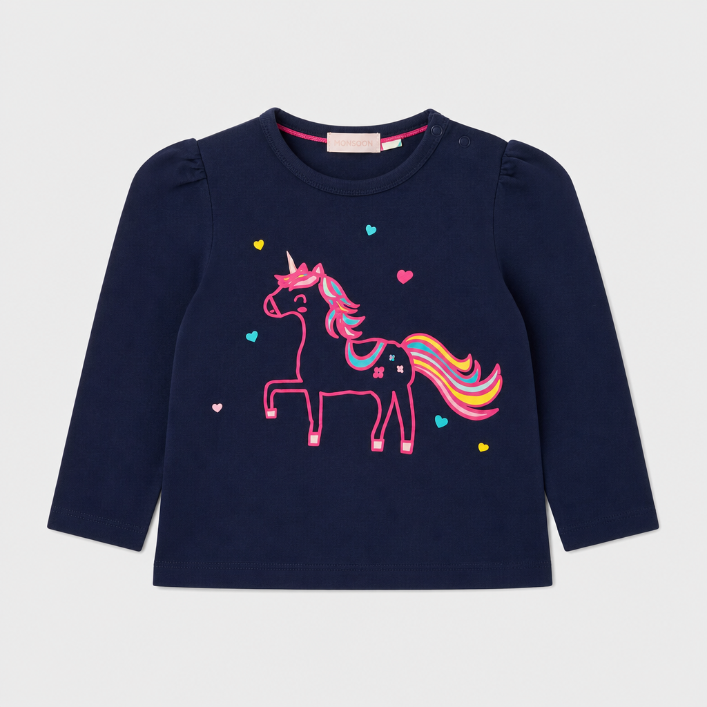 Maglietta maniche lunghe - Bambina - 60 - 65 | 3 mesi