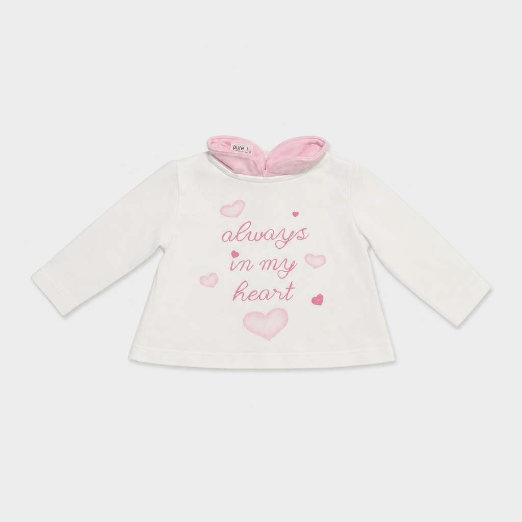 Maglietta maniche lunghe - Bambina - 60 - 65 | 3 mesi