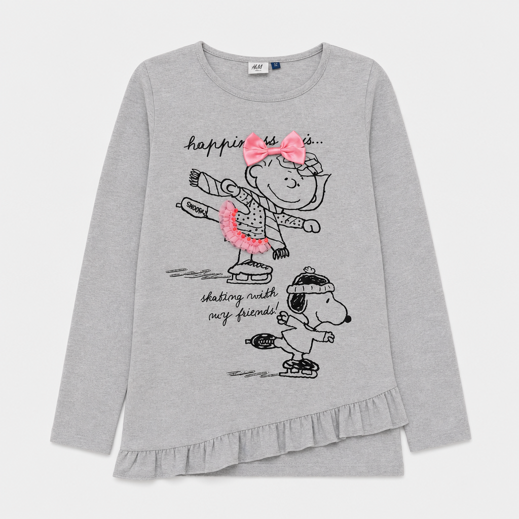 Maglietta maniche lunghe - Bambina - 138 - 143 | 10 anni