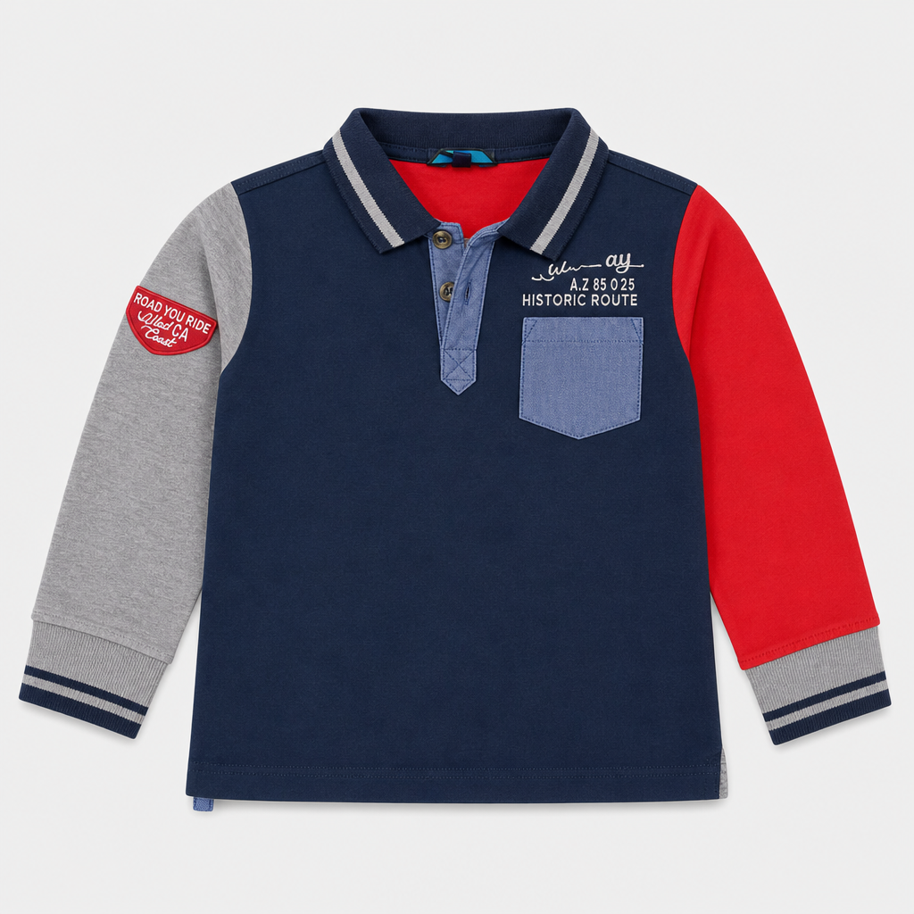 Polo maniche lunghe - Bambino - 96 - 101 | 3 anni