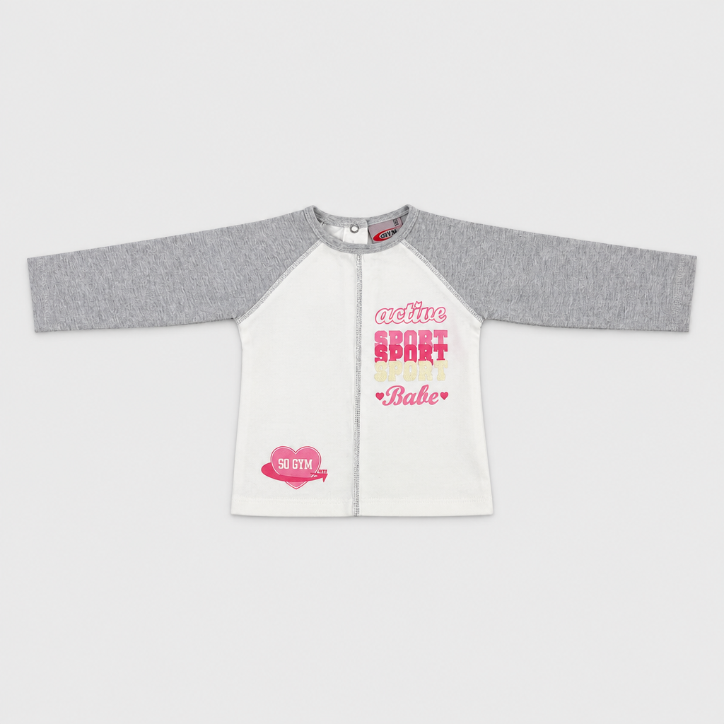 Maglietta maniche lunghe - Bambina - 72 - 77 | 9 mesi