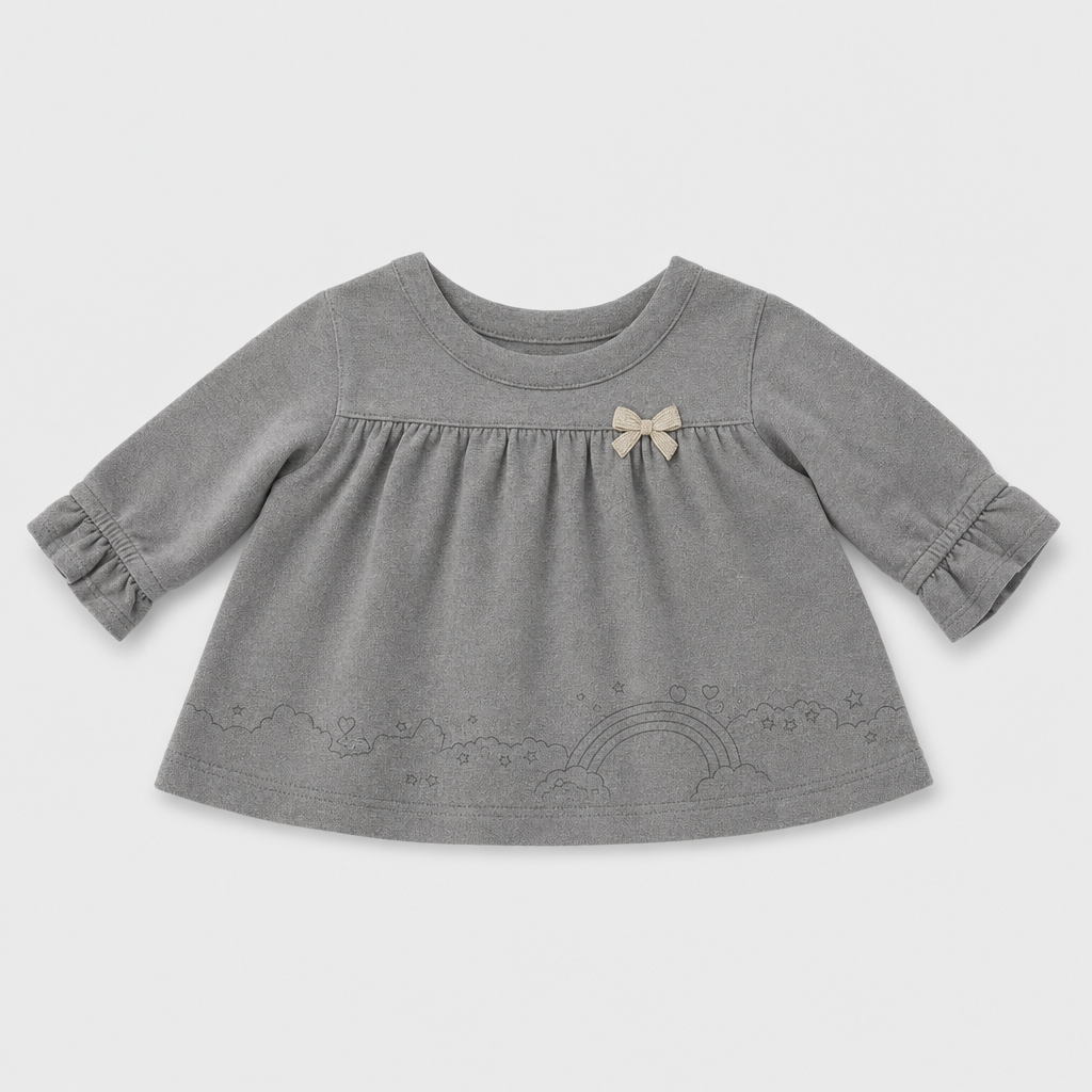 Maglietta maniche lunghe - Bambina - 60 - 65 | 3 mesi