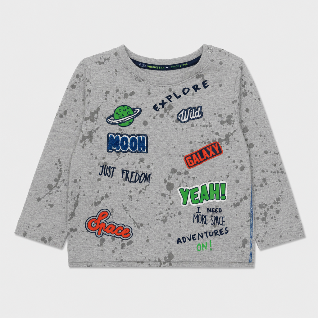 Maglietta maniche lunghe - Bambino - 66 - 71 | 6 mesi