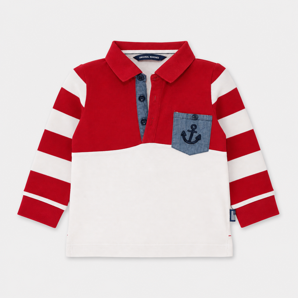 Polo maniche lunghe - Bambino - 84 - 89 | 18 mesi