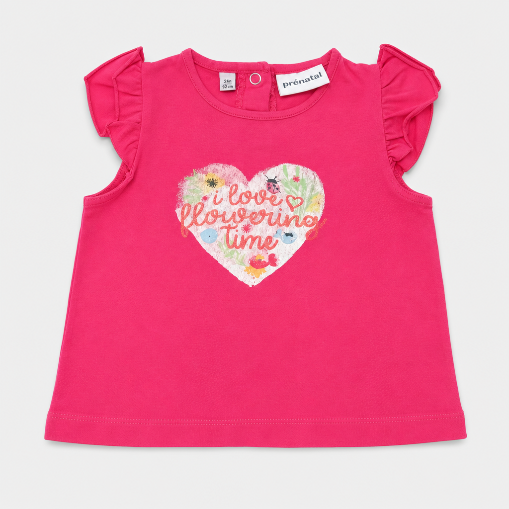 Maglietta maniche corte - Bambina - 66 - 71 | 6 mesi