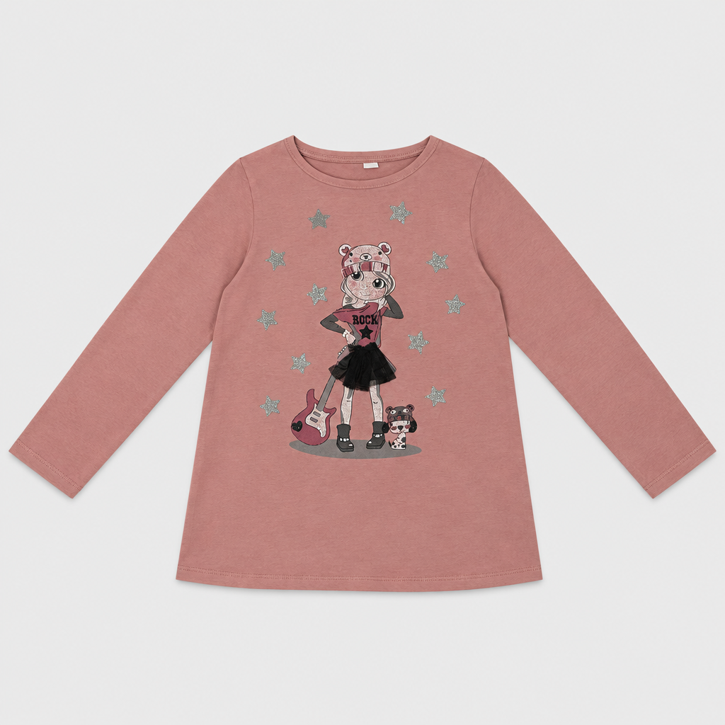 Maglietta maniche lunghe - Bambina - 120 - 125 | 7 anni