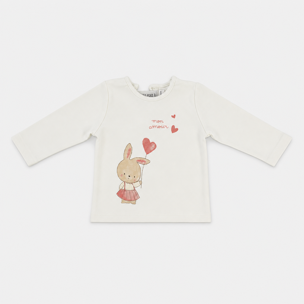 Maglietta maniche lunghe - Bambina - 60 - 65 | 3 mesi