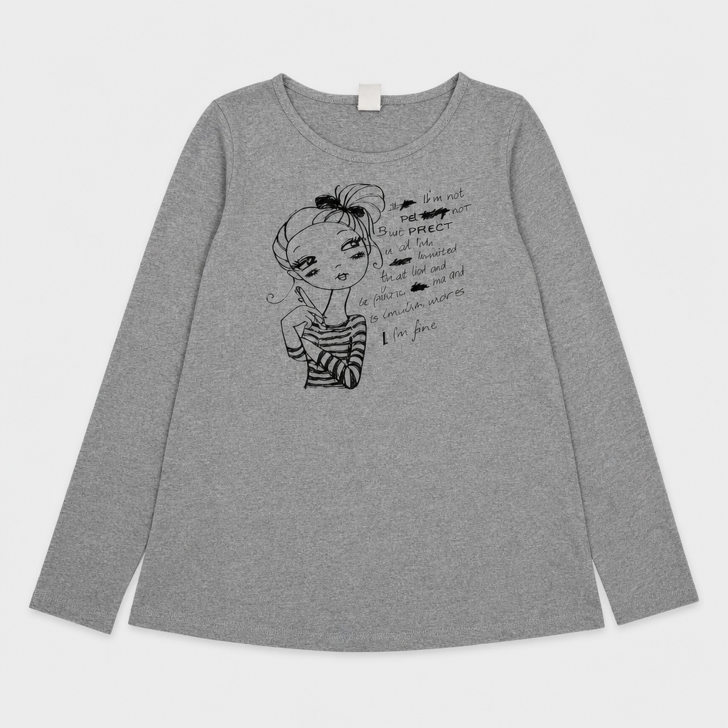 Maglietta maniche lunghe - Bambina - 126 - 131 | 8 anni