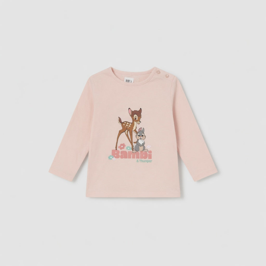 Maglietta maniche lunghe - Bambina - 72 - 77 | 9 mesi