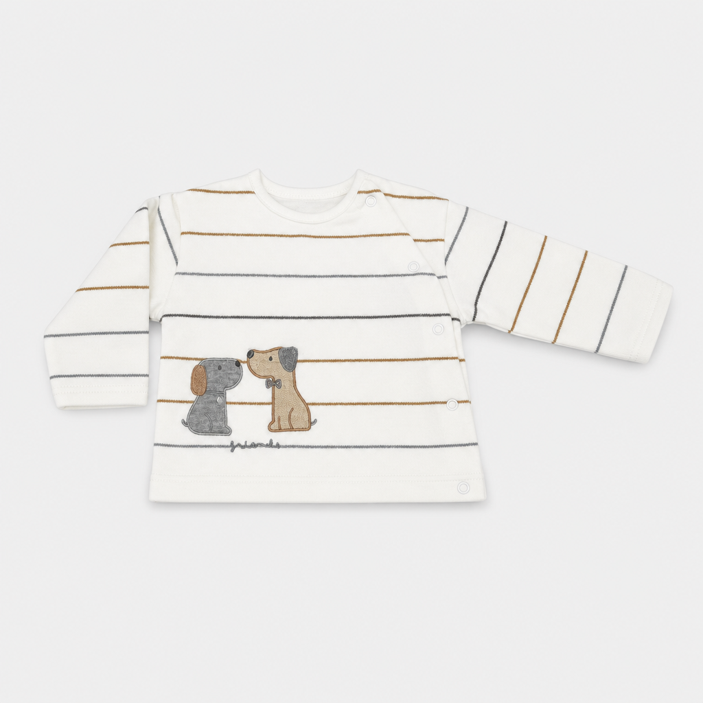 Maglietta maniche lunghe - Bambino - 50 - 59 < 3 mesi