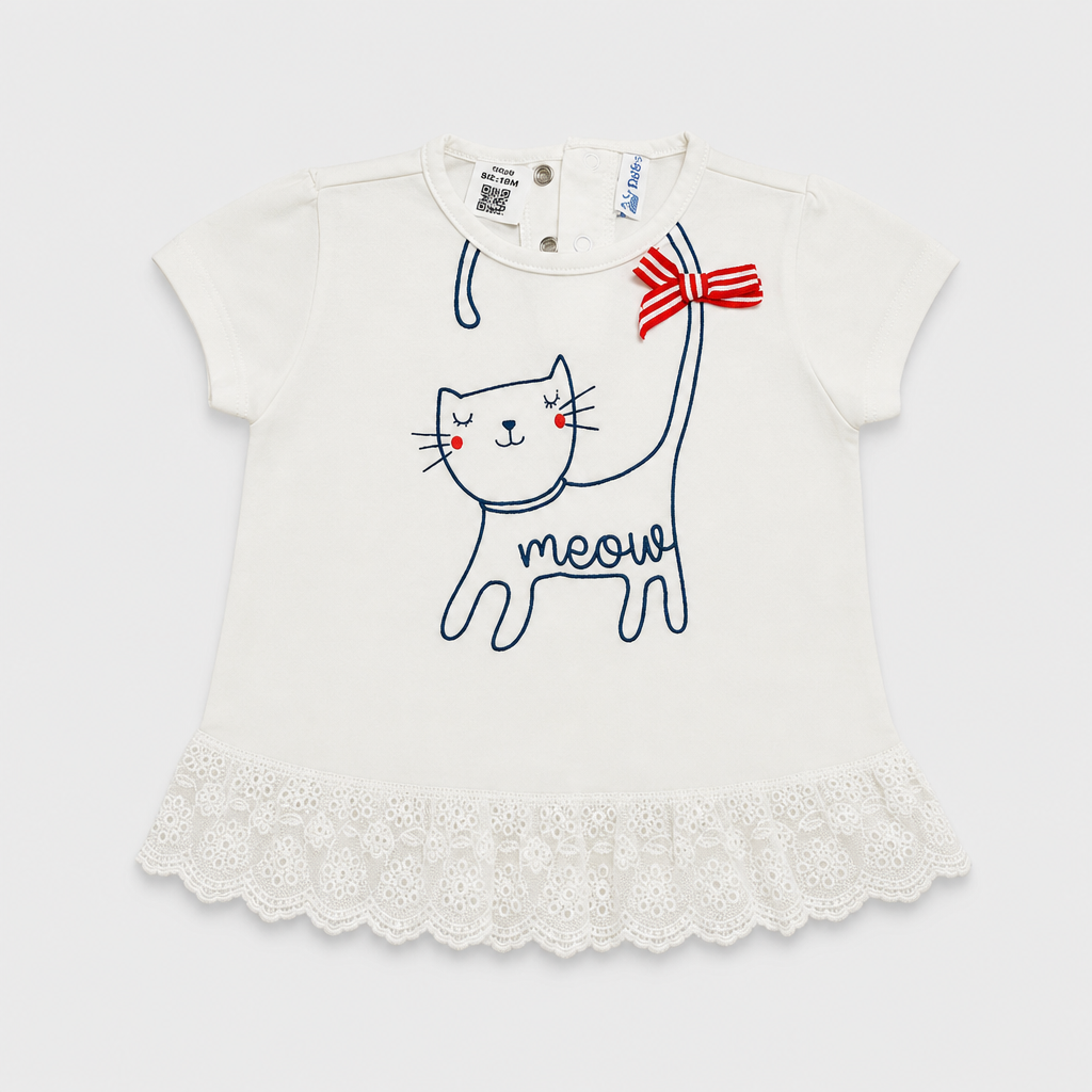 Maglietta maniche corte - Bambina - 60 - 65 | 3 mesi