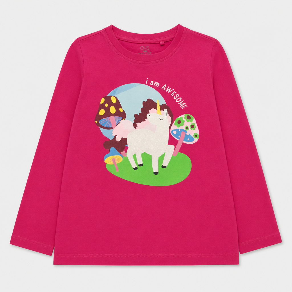 Maglietta maniche lunghe - Bambina - 120 - 125 | 7 anni