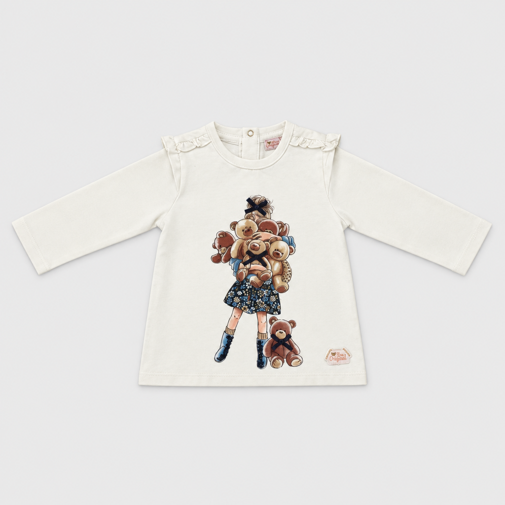 Maglietta maniche lunghe - Bambina - 72 - 77 | 9 mesi