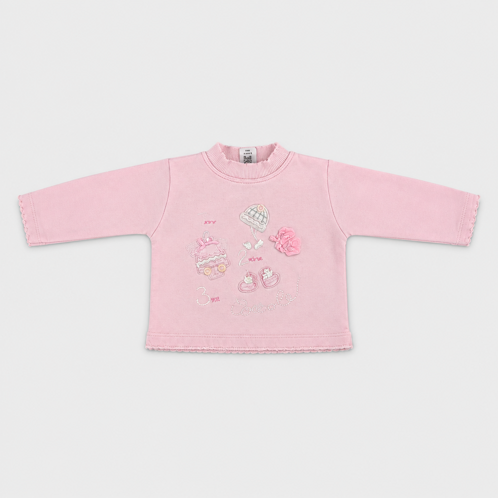 Maglietta maniche lunghe - Bambina - 72 - 77 | 9 mesi