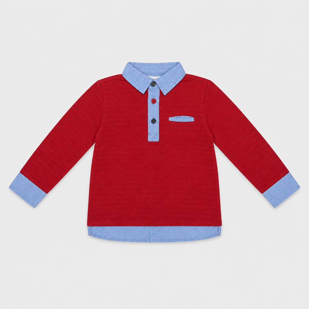Polo maniche lunghe - Bambino - 96 - 101 | 3 anni