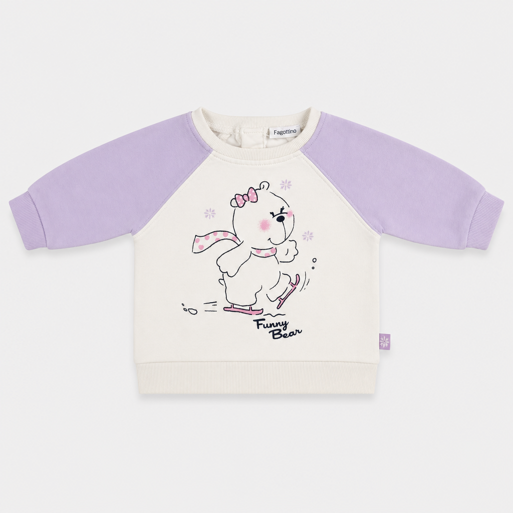 Felpa - Bambina - 60 - 65 | 3 mesi