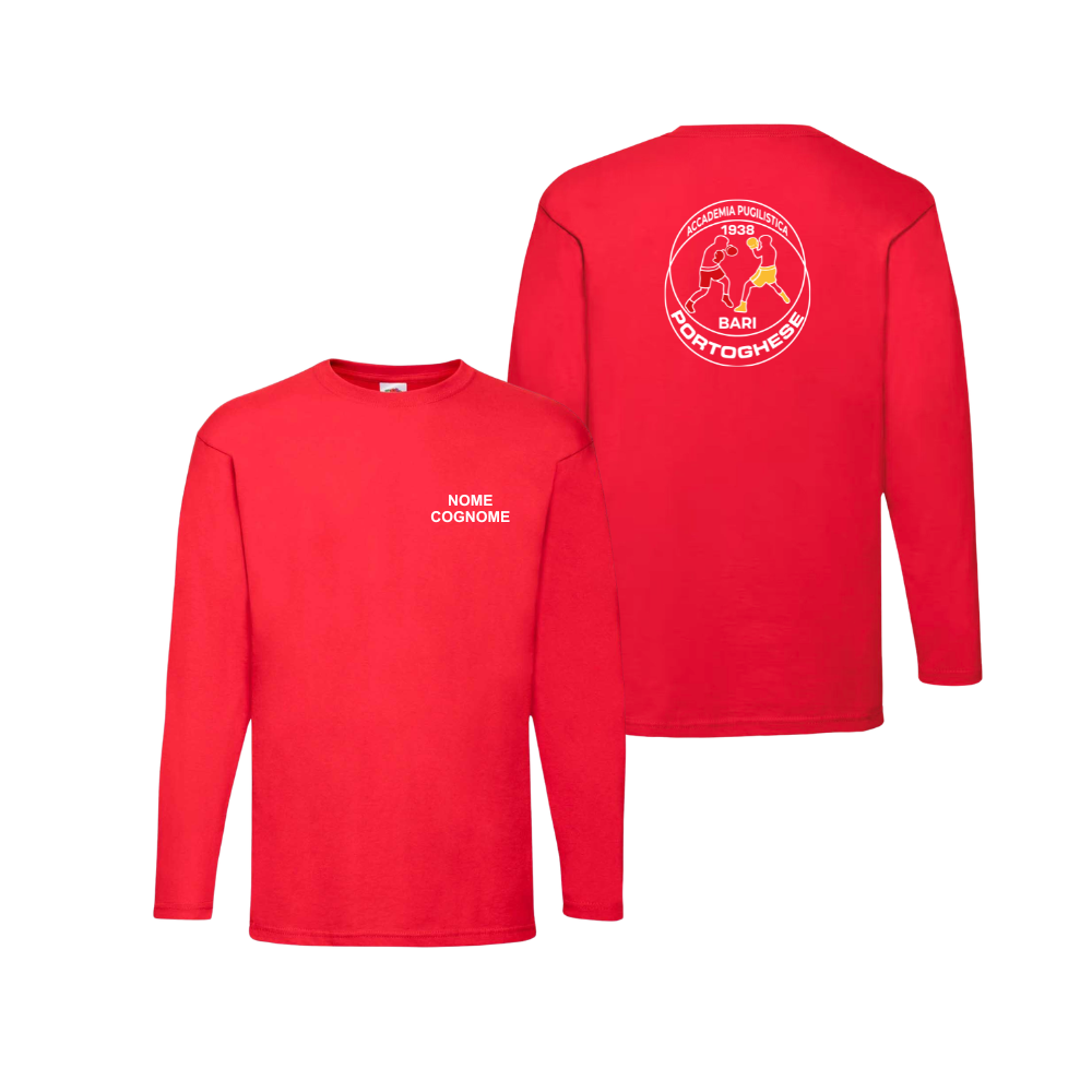 Valueweight Maglia G/C-M/L 100% Cot. 165 gr/m2 - Rosso