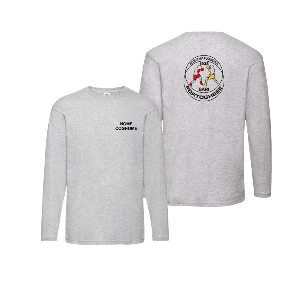 Valueweight Maglia G/C-M/L 100% Cot. 165 gr/m2 - Grigio melange