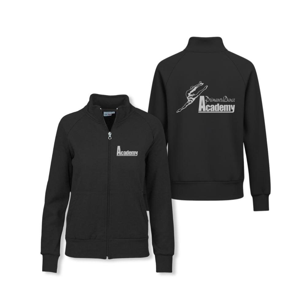 Felpa donna jacket - Nero