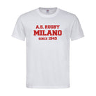 T-shirt bianca Rugby Milano