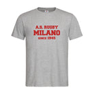 T-shirt grigia Rugby Milano