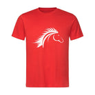 T-shirt rossa Rugby Milano