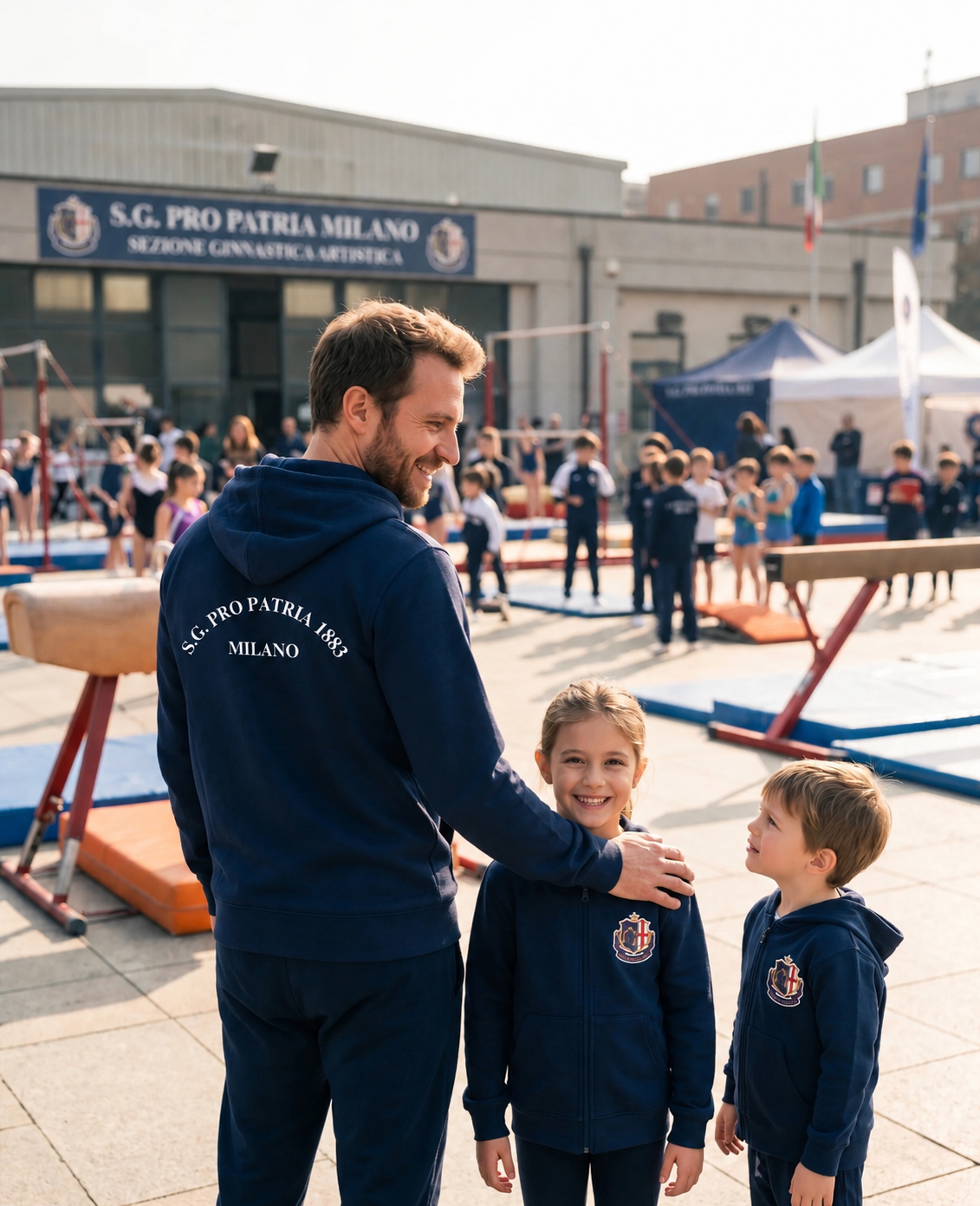 Felpa supporter Pro Patria - Bambini