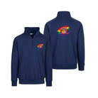 Felpa collo zip