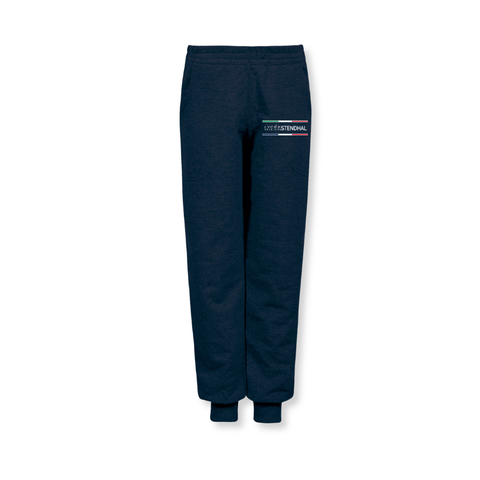 Pantalon enfant - en molleton bleu marine