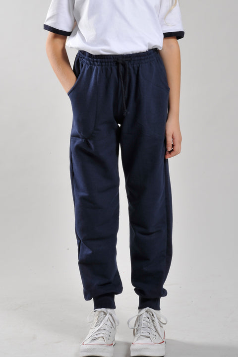Pantalon en jersey coupe urbaine pour garçon | 100 % coton | Fabriqué en Italie