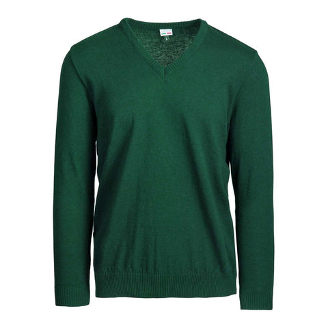 Pull col V garçon | 100 % coton | Fabriqué en Italie