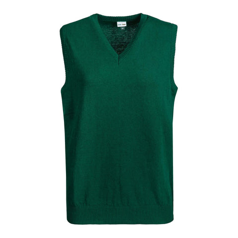 Gilet sans manches enfant à col V | 100 % coton | Fabriqué en Italie