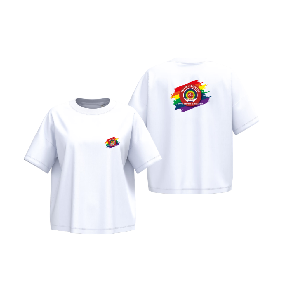 T-shirt donna ecosostenibile oversize