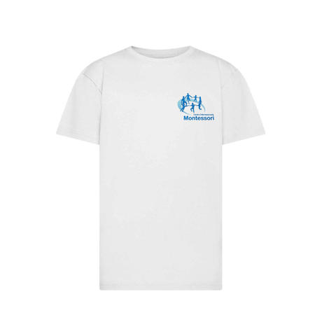 T-shirt enfant - manches courtes - brodée - Centre International Montessori
