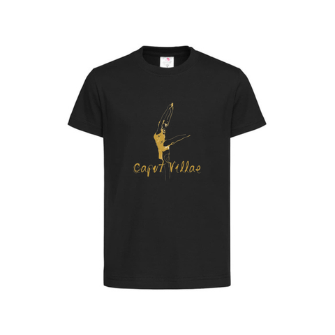 T-shirt - manches courtes - noir - caput villae danza