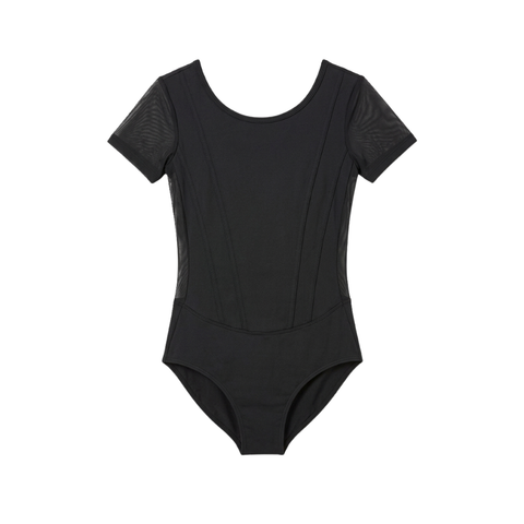 Body bimba con corpetto in microfibra