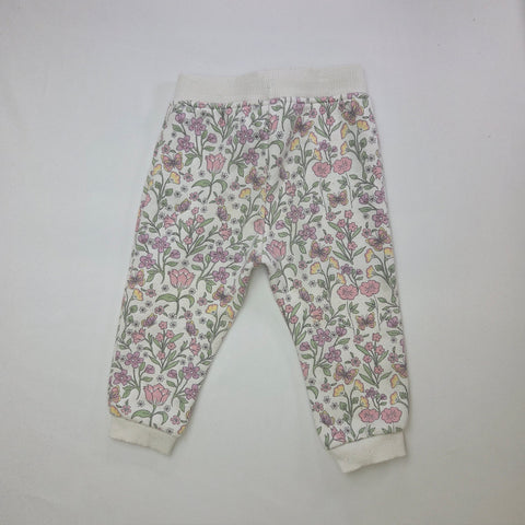 Pantalon à motif floral pour enfants
