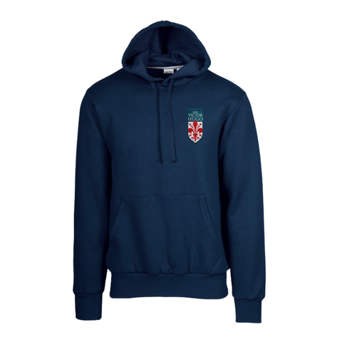 Sweat enfant - capuche bleue - Lycée Victor Hugo