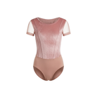Body bimba con elegante corpetto in velluto (bustier velluto)