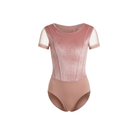 Body bimba con elegante corpetto in velluto (bustier velluto)