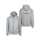Felpa adulto cappuccio zip lunga