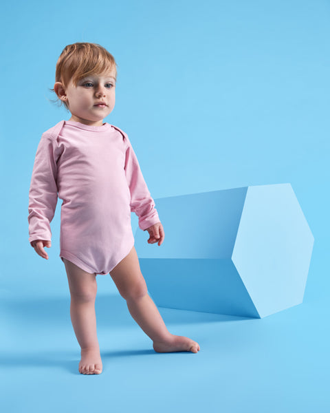 Nouveau body bébé à manches longues 100% coton