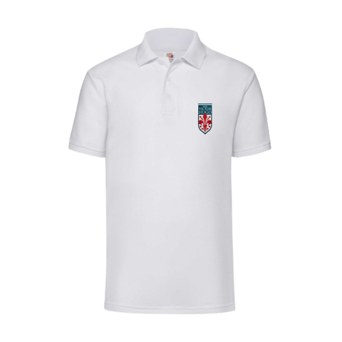 Polo enfant - manches courtes blanches - Lycée Victor Hugo