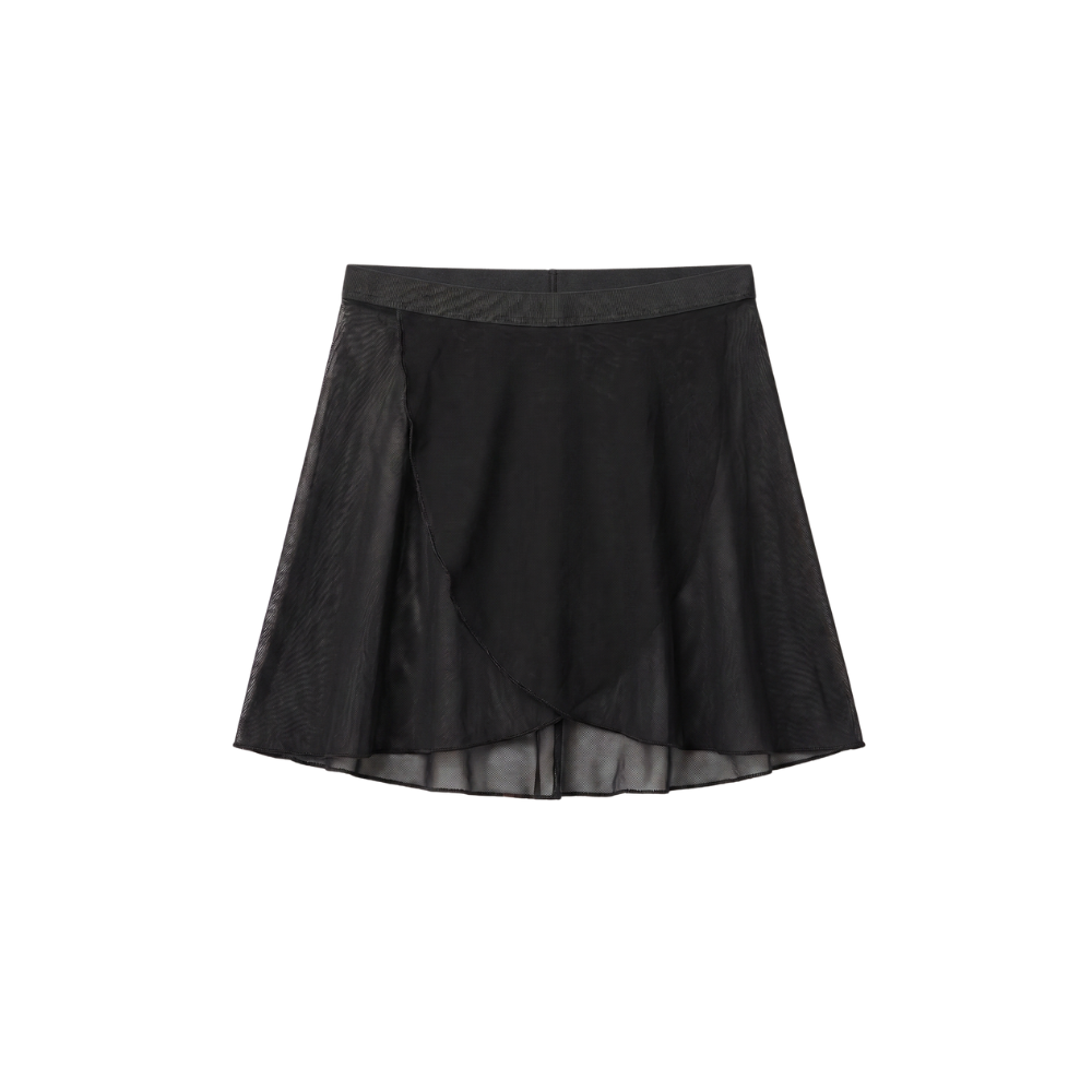 Gonnellino incrociato in tulle