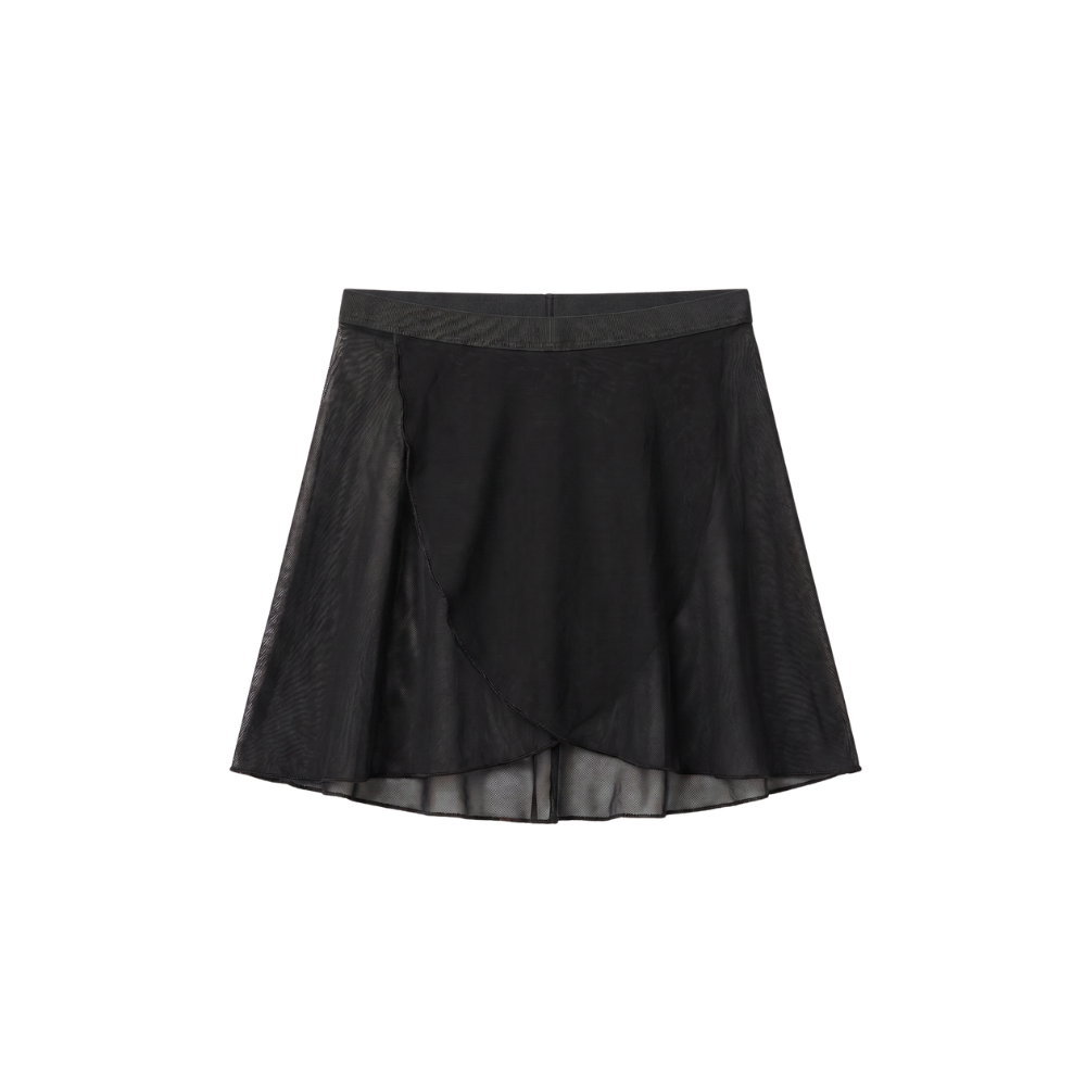 Gonnellino incrociato in tulle