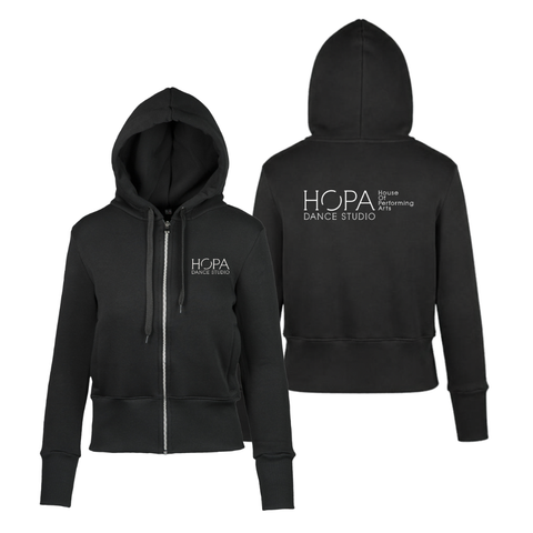 Felpa Soft donna cappuccio zip