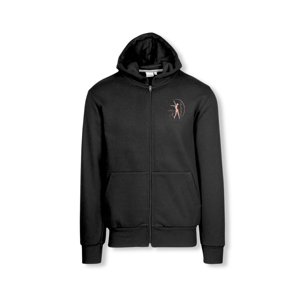 Felpa bambino cappuccio zip
