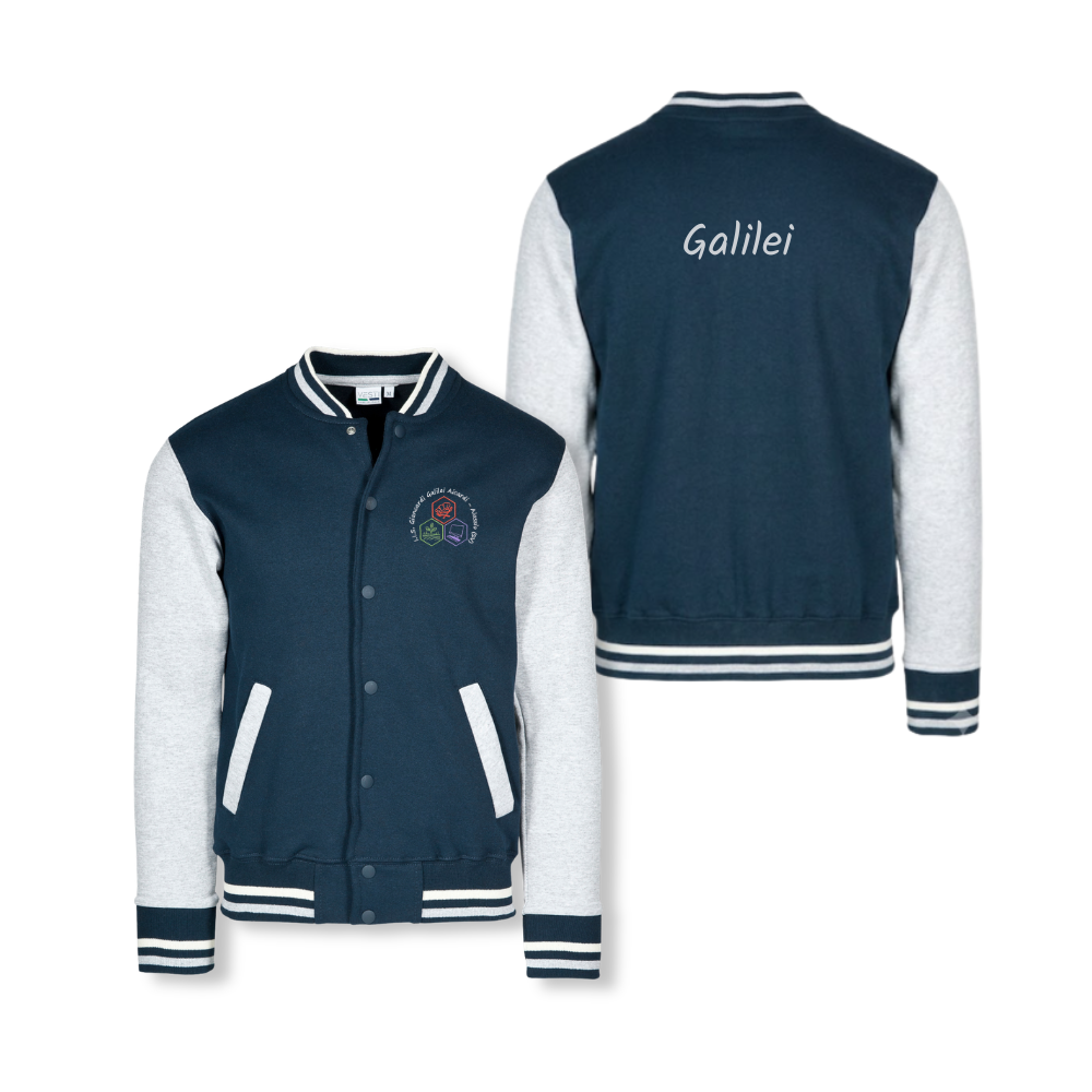 Jacket bomber bicolore Adulto
